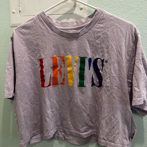 Pride LEVI crop top